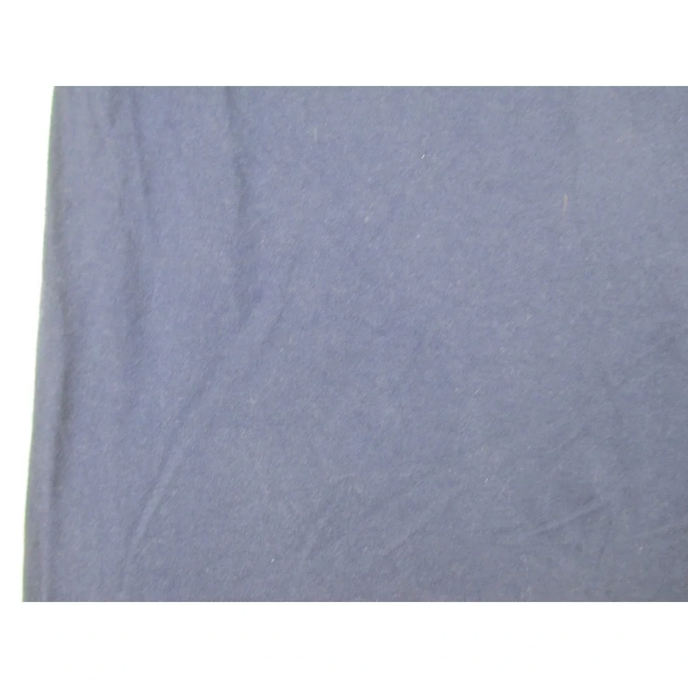 VINTAGE Ralph Lauren Shirt Mens Medium Blue Pony Long Sleeve Hooded Made In USA*